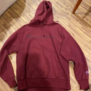 Champion Hoodie burgundy